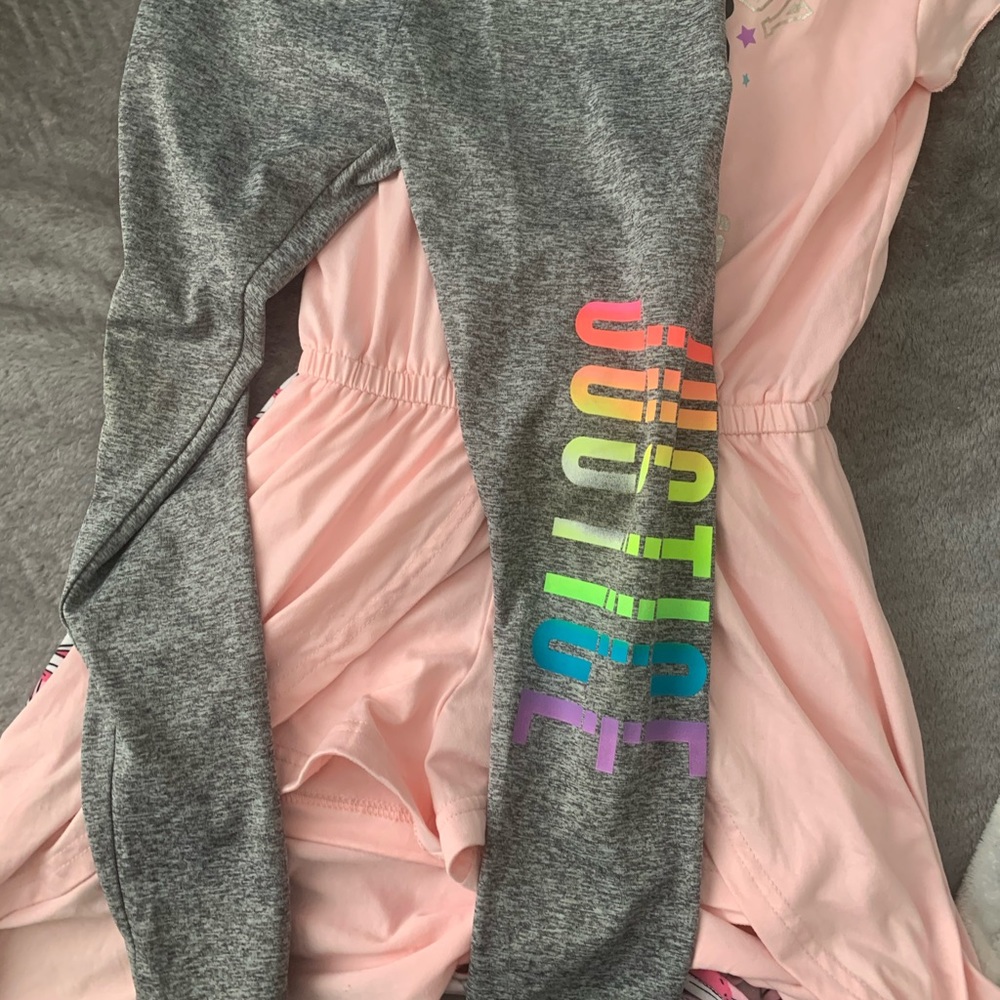 Justice yoga pants h